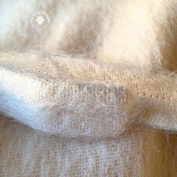 Vintage 1950s Cricket New York Mohair Wool Belted Trench Coat, Size 8 - Picture 11 of 12